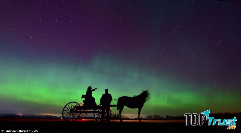 Bắc cực quang, Ireland