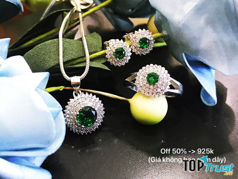 Bộ trang sức cao cấp tại bạc SQB