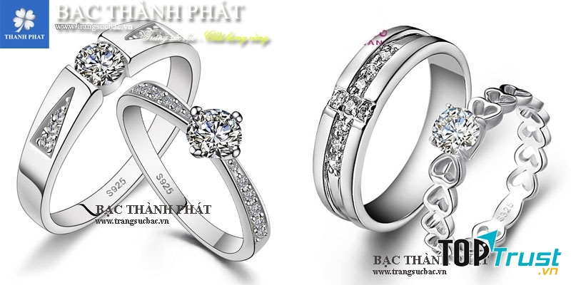 Nhẫn đôi tại Bạc Thành Phát
