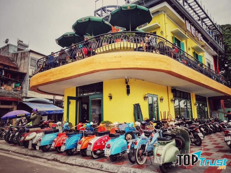 Không gian độc đáo với phong cách hoài cổ tại Bắc Việt Coffee sẽ mang đến cho bạn những trải nghiệm tuyệt vời