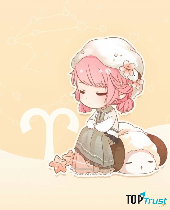 Chibi của cung Bạch Dương