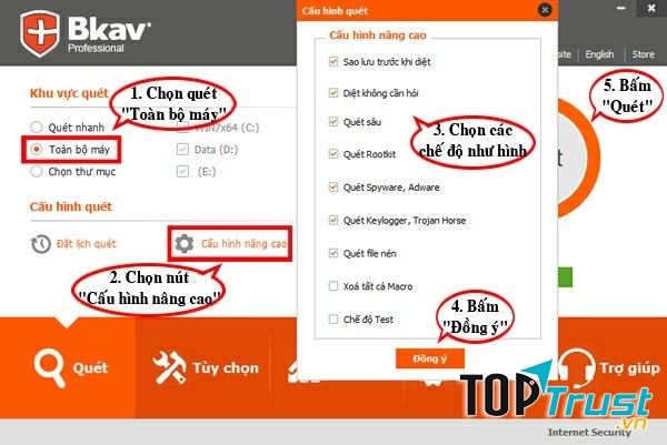 Phần mềm diệt virus Bkav