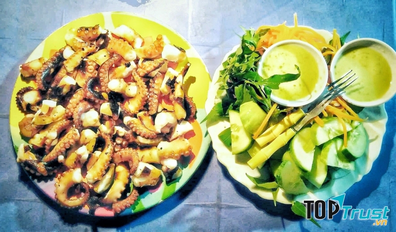 Bạch Tuộc Nướng - Cầu Kiệu