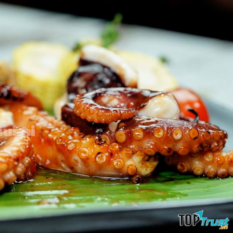 Bạch tuộc nướng sa tế - Sio Sushi