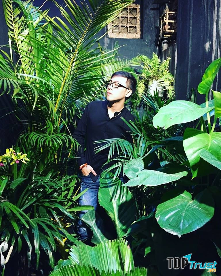 Một góc vườn hoa