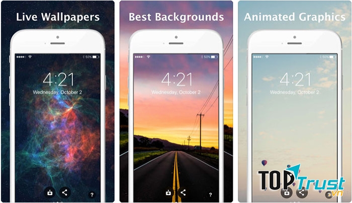 Ứng dụng Backgrounds HD