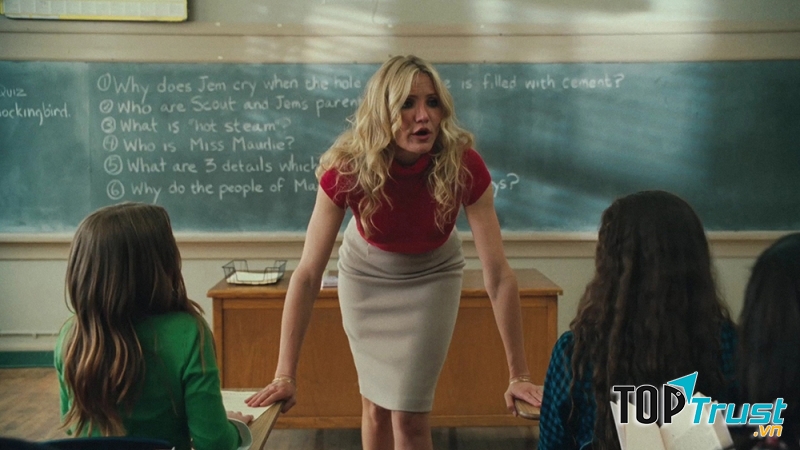 Cô giáo dạy môn Thói Xấu Cameron Diaz