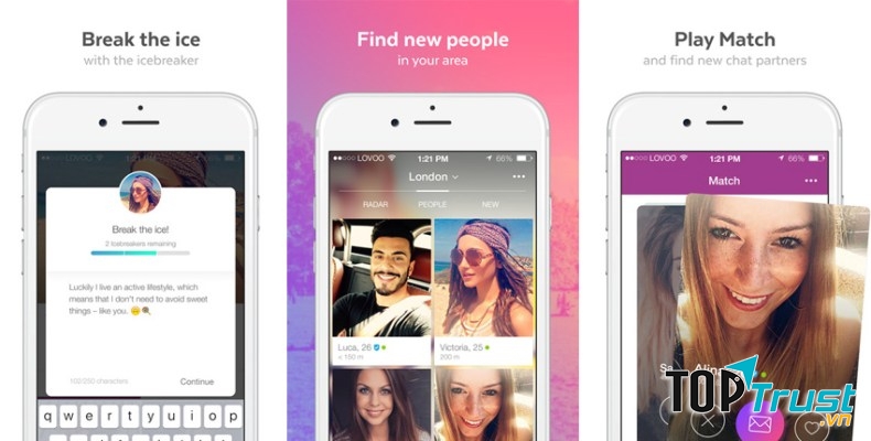 Ứng dụng hẹn hò Lovoo