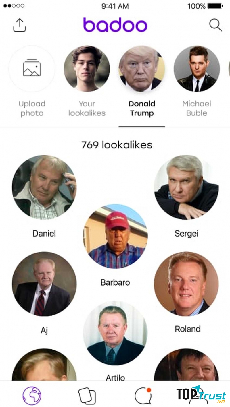 Ứng dụng hẹn hò Badoo