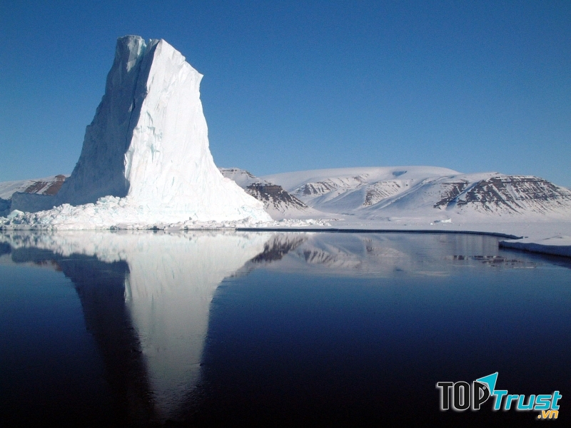 Đảo Baffin rộng lớn.