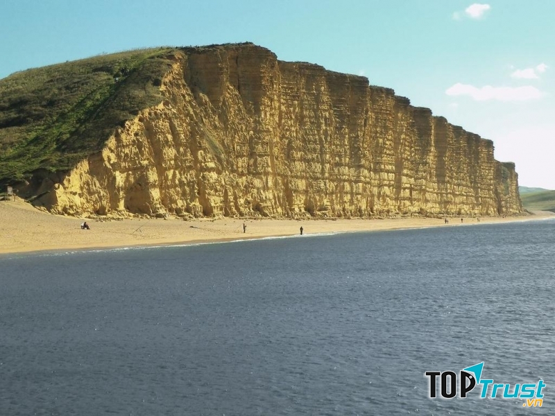 Bãi biển East Cliff, Dorset, Anh