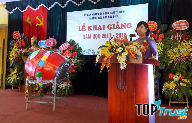 Bài diễn văn khai giảng năm học mới trường tiểu học số 1