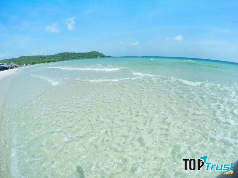 Thoạt nhìn, chắc hẳn nhiều người sẽ nghĩ đây là bãi biển Maldives trứ danh​