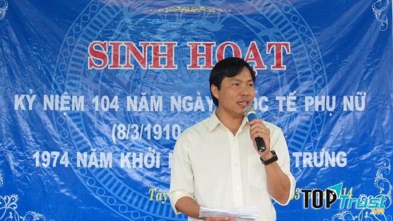 Bài phát biểu 8/3 của cán bộ công nhân viên nam