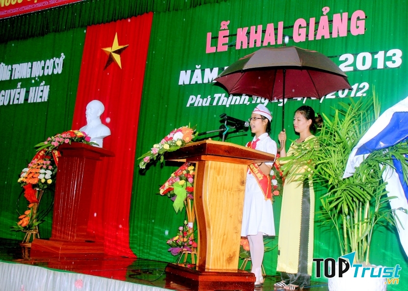 Bài phát biểu khai giảng năm học mới của học sinh THCS (số 2)