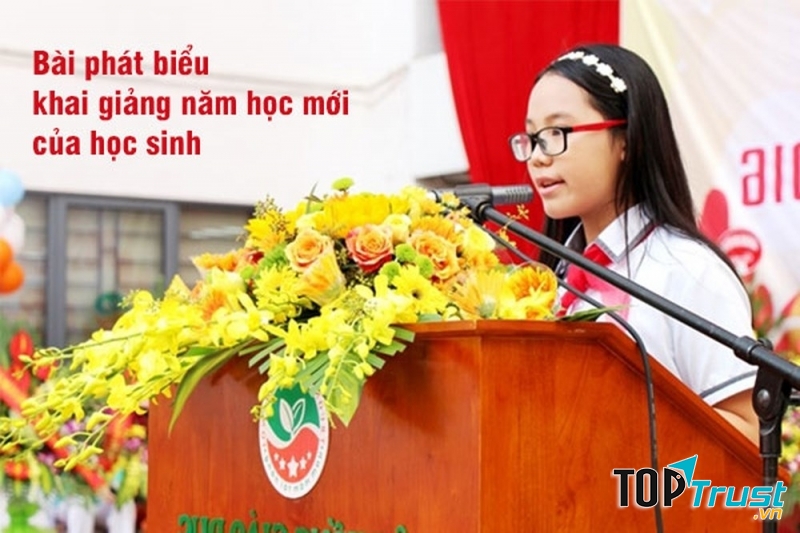Bài phát biểu khai giảng năm học mới của học sinh tiểu học (số 2)