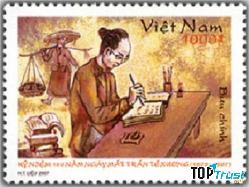 Con tem phát hành nhân 100 ngày mất của nhà thơ Tú Xương