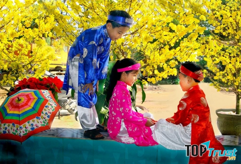 Bài thơ chúc tết cho trẻ mầm non: Xuân sang