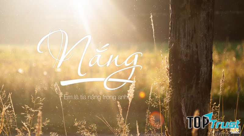 Em là tia nắng vùng đời của nhau