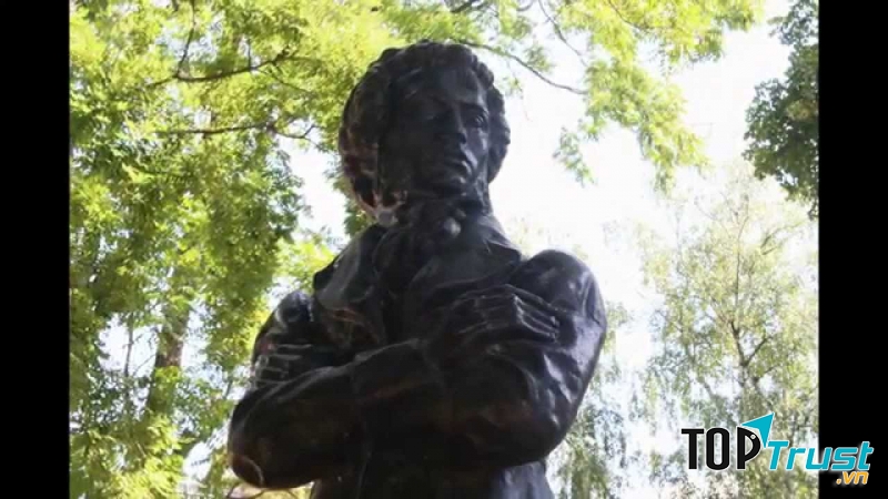 Ảnh chân dung đại thi hào Nga - Pushkin