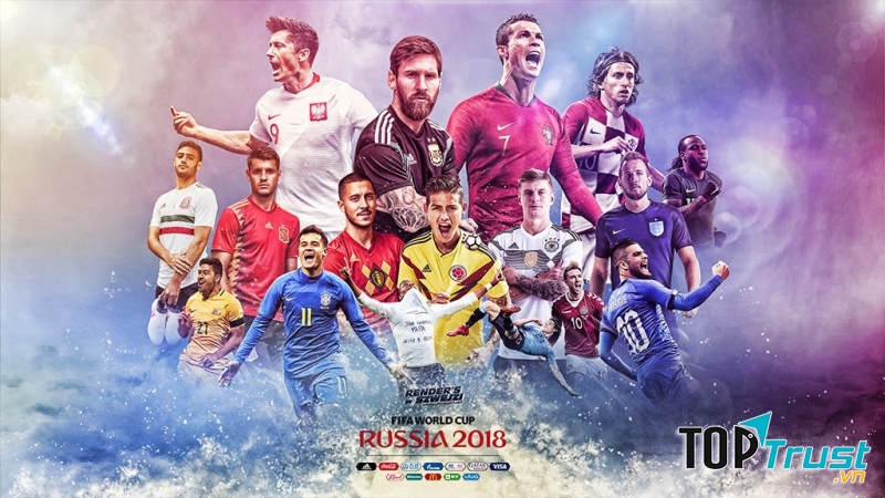 Hình ảnh World cup 2018 - nguồn internet