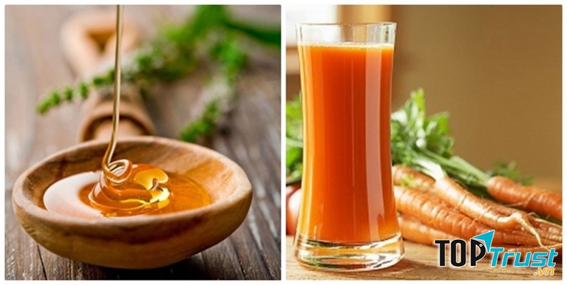 Mật ong và cà rốt giúp xua tan nỗi lo bệnh trĩ
