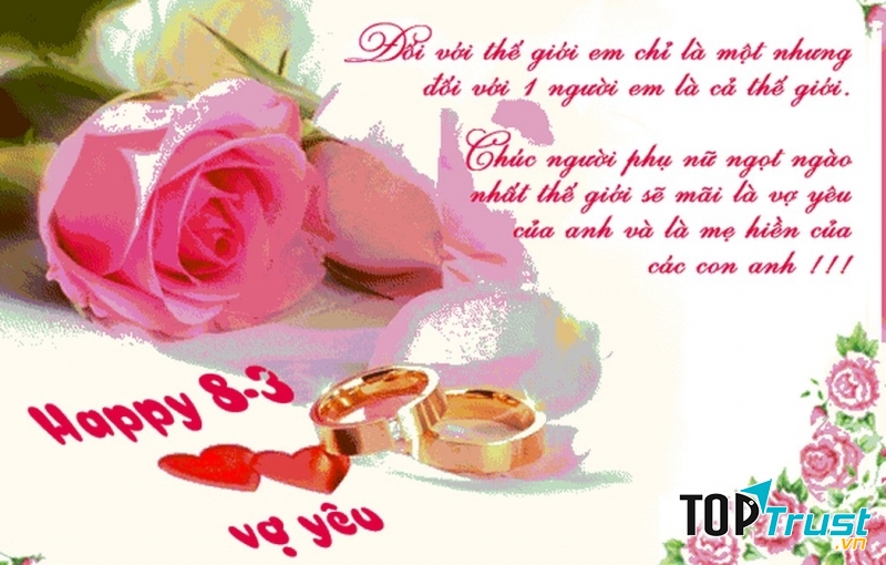 Lời chúc ngọt ngào là điều không thể thiếu