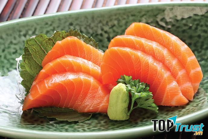 Bày trí sushi đặc biệt