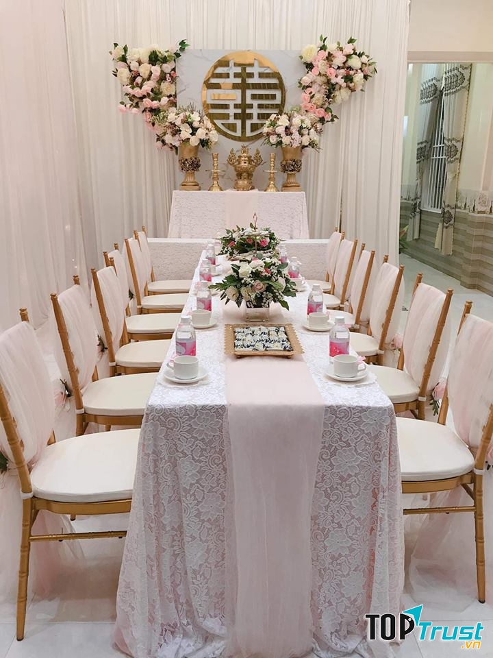 B&B Decoration chuyên trang trí tiệc cưới đẹp chất lượng tại Đà Lạt