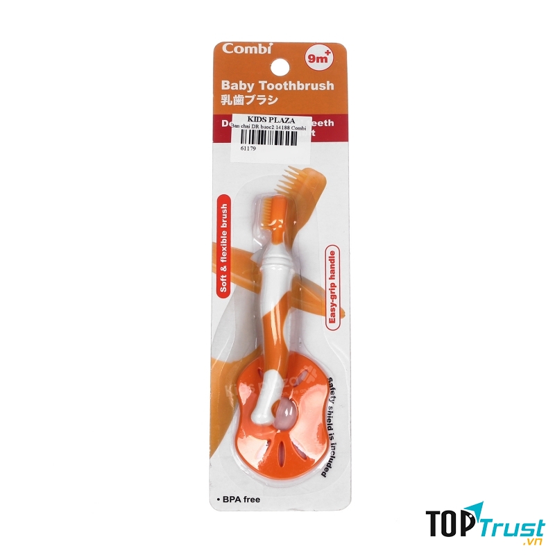 Bàn chải đánh răng Combi bước 2 là công cụ hoàn hảo cho việc thúc đẩy các thói quen chăm sóc răng miệng tốt cho con