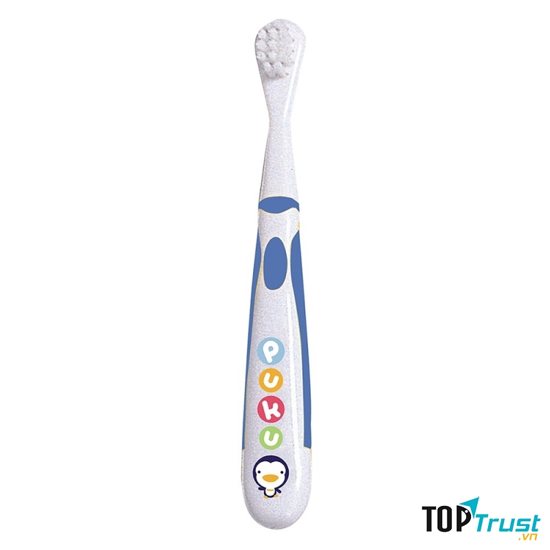 Bàn chải đánh răng Puku thiết kế phù hợp với trẻ em