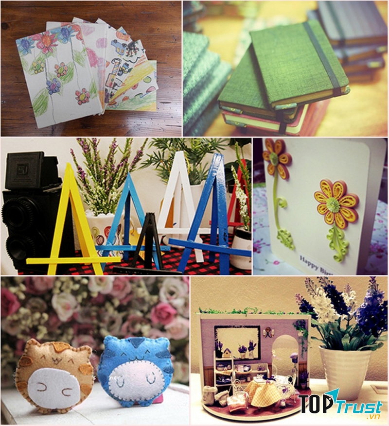 Bán quà tặng online, đồ lưu niệm, thiệp handmade