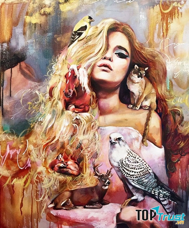 Nếu vợ bạn thích vẽ, hãy ủng hộ cô ấy