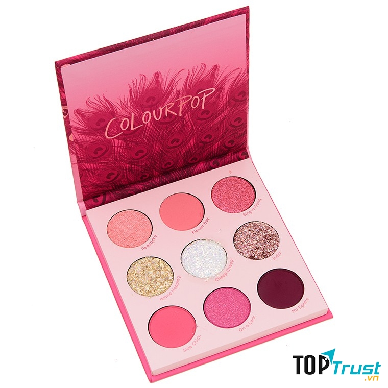 Bảng màu mắt có nhũ ColourPop Love Bird