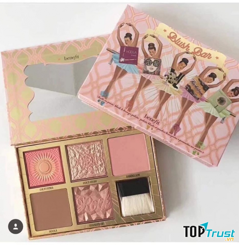 Bảng phấn má Benefit Blush Bar