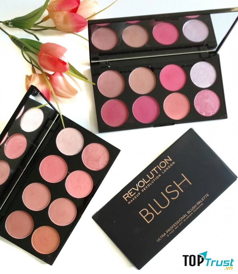 Phấn Má Revolution Ultra Professional Blush Palette