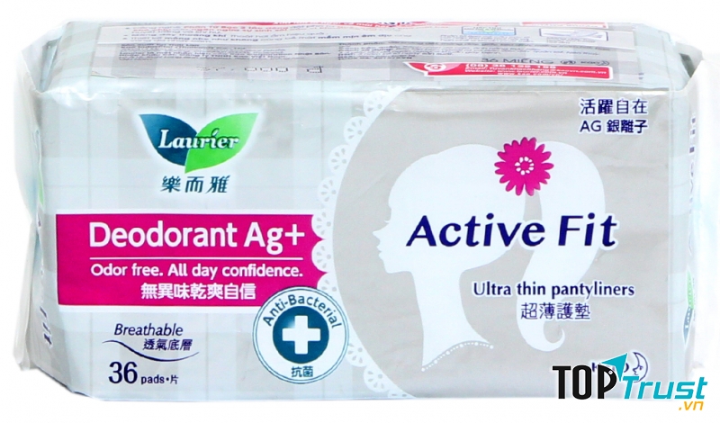 ﻿BVS hàng ngày Laurier Active Fit (36 miếng)