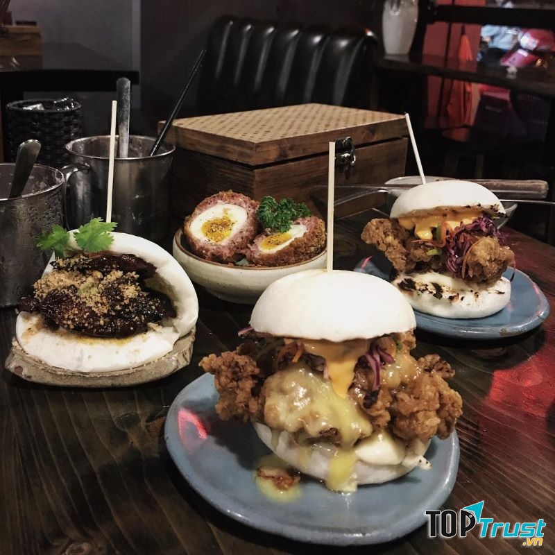 Bánh bao Đài Loan đầy ắp