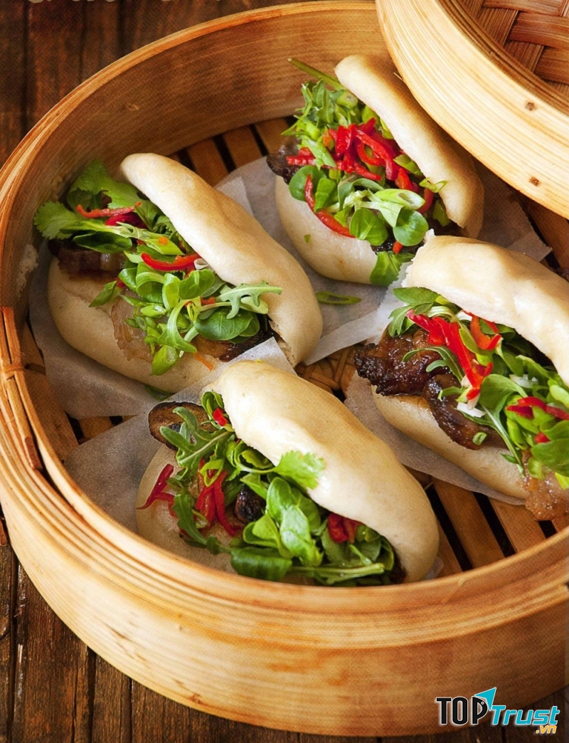 Bánh bao kẹp thịt – Bao Wow