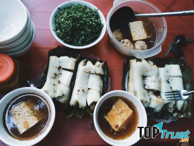 Quán bánh bèo ở Lê Đại Hành