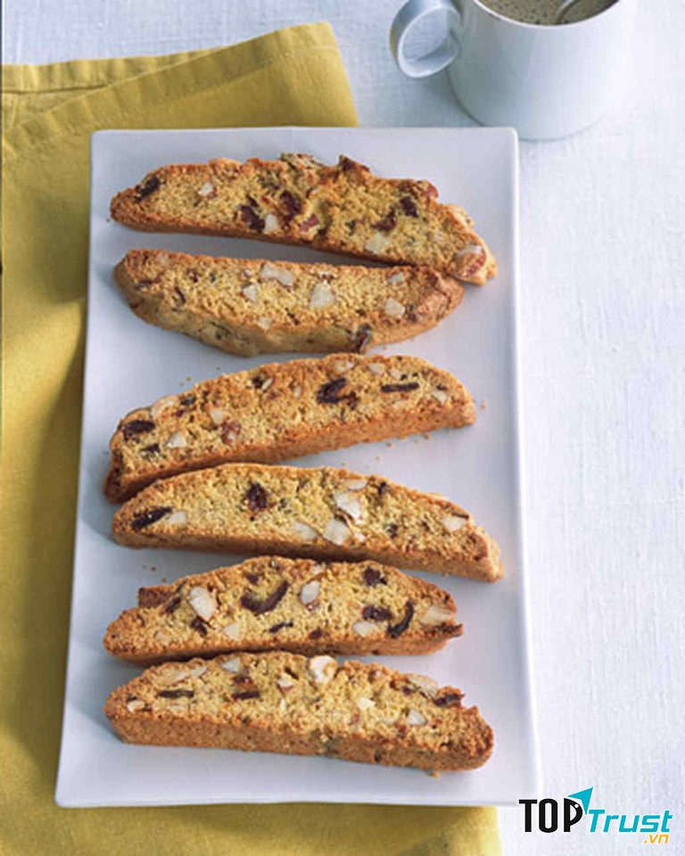 Bánh biscotti.