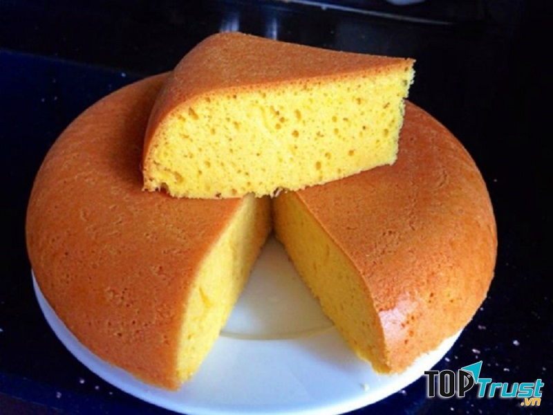 Bánh bông lan trứng.