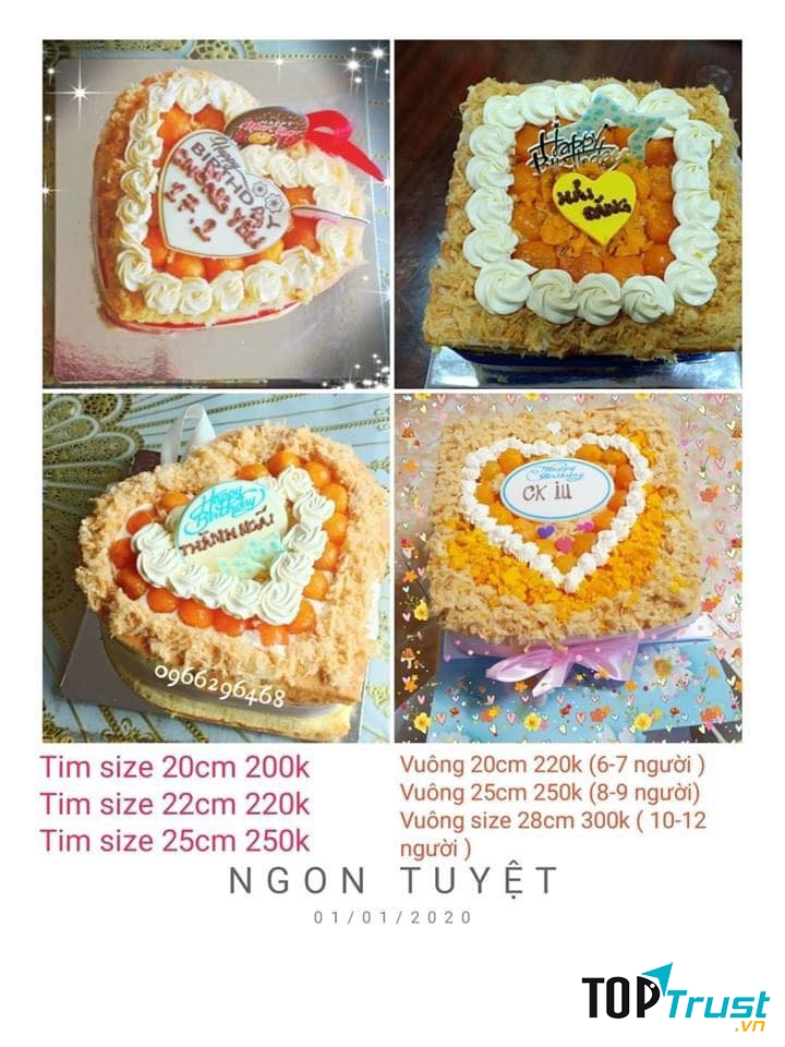 Bánh Bông Lan Trứng Muối Ngọc