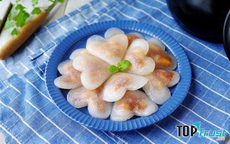 Bánh bột lọc hình trái tim