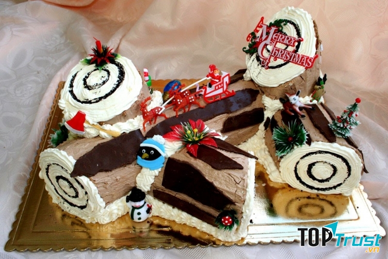 Bánh Buchenoel của Pháp