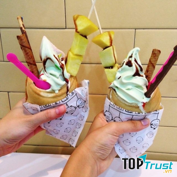 Bánh cá nhồi kem