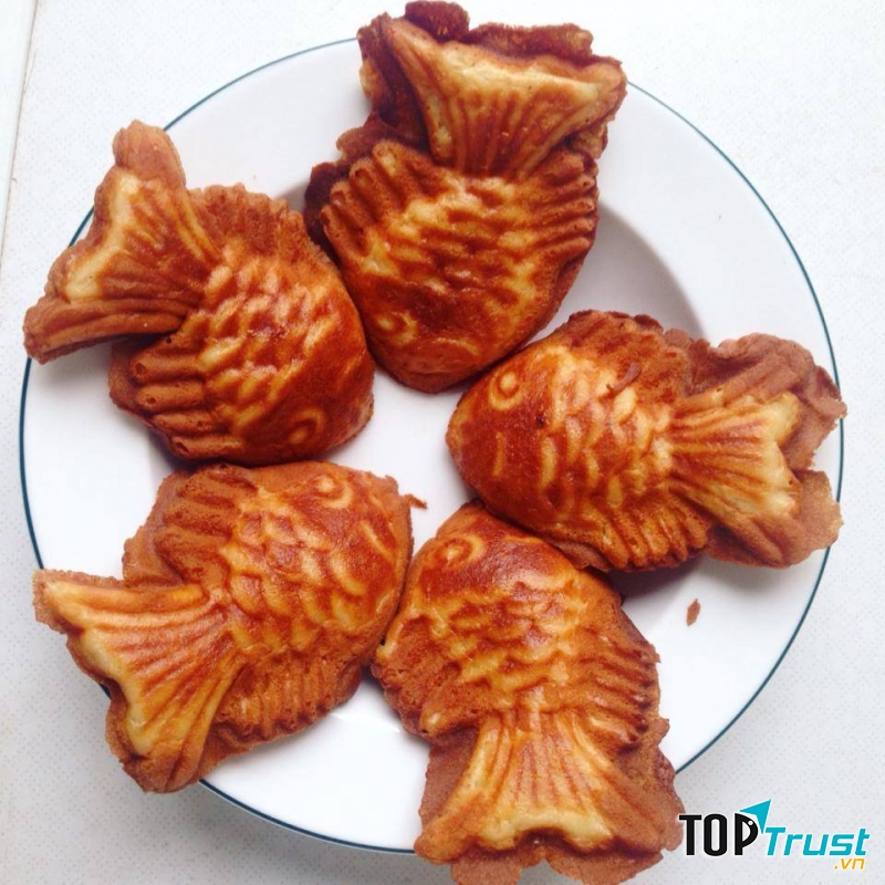Bánh cá Taiyaki - Shin Coffee