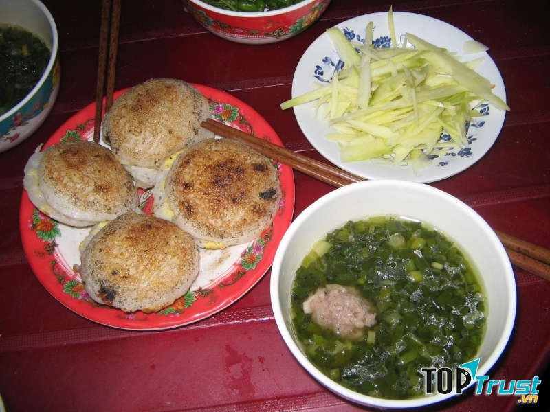 Đĩa bánh vô cùng ngon