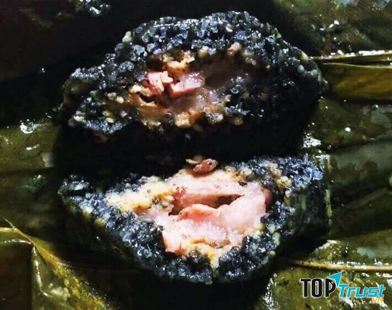 Bánh chưng đen Bảo Lạc
