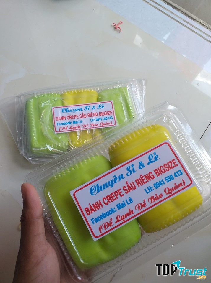Bánh crepe Mai Lê